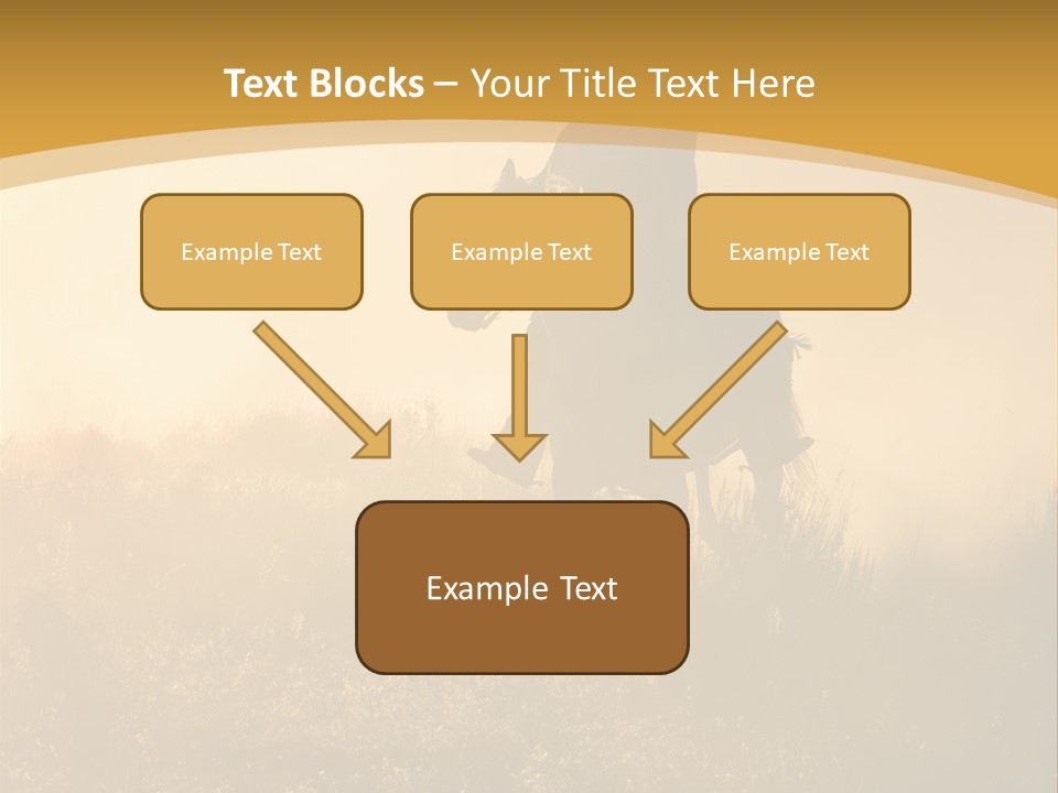 Stable Nature Chase PowerPoint Template