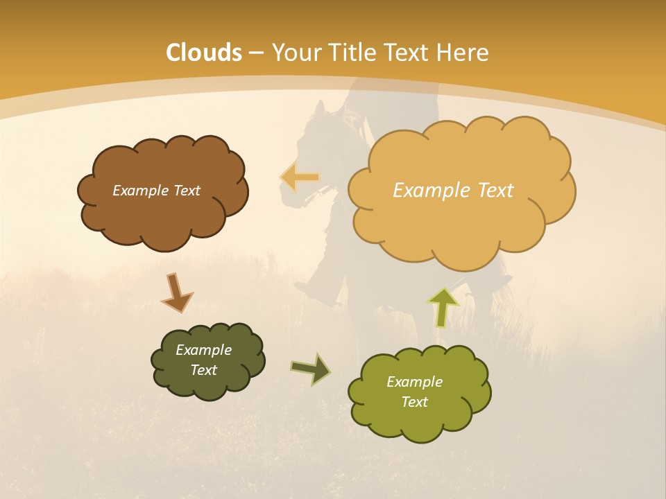 Stable Nature Chase PowerPoint Template