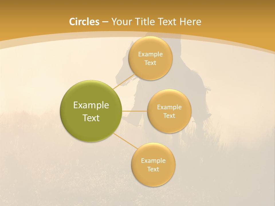 Stable Nature Chase PowerPoint Template