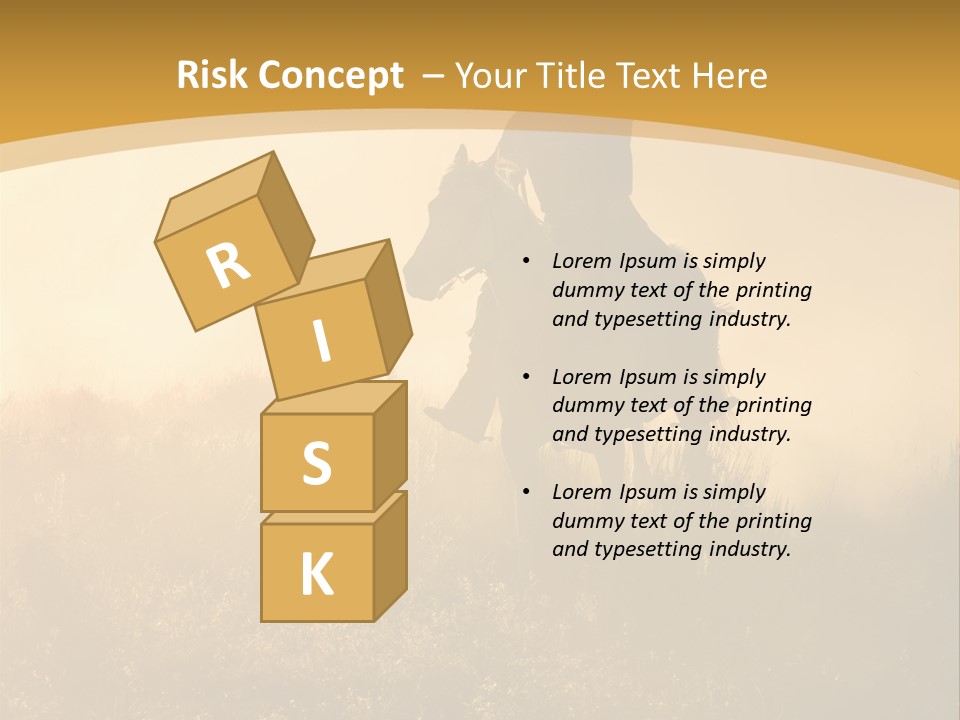 Stable Nature Chase PowerPoint Template