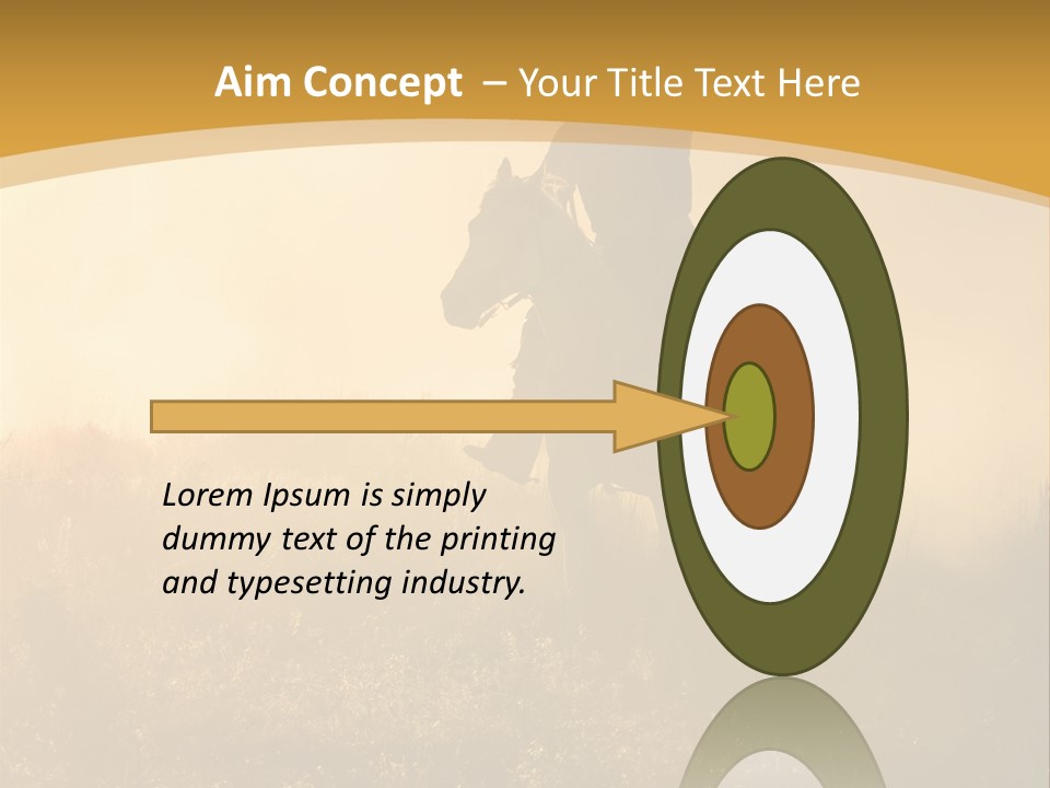 Stable Nature Chase PowerPoint Template