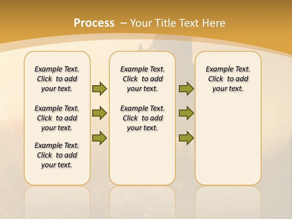 Stable Nature Chase PowerPoint Template