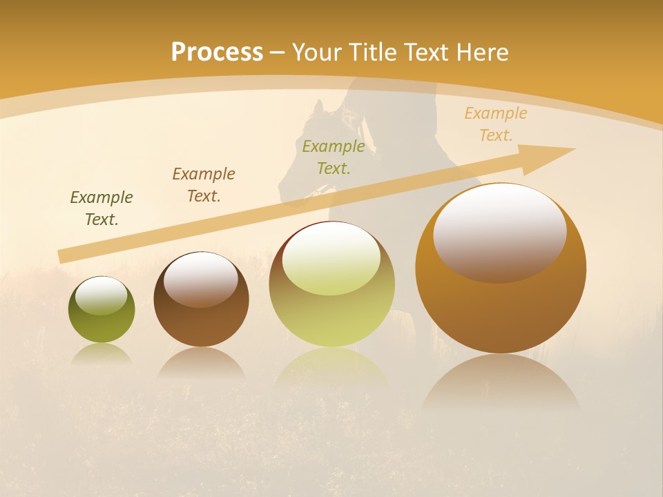 Stable Nature Chase PowerPoint Template