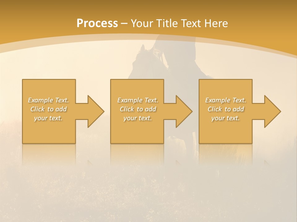 Stable Nature Chase PowerPoint Template