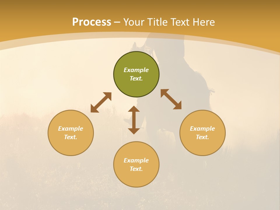 Stable Nature Chase PowerPoint Template