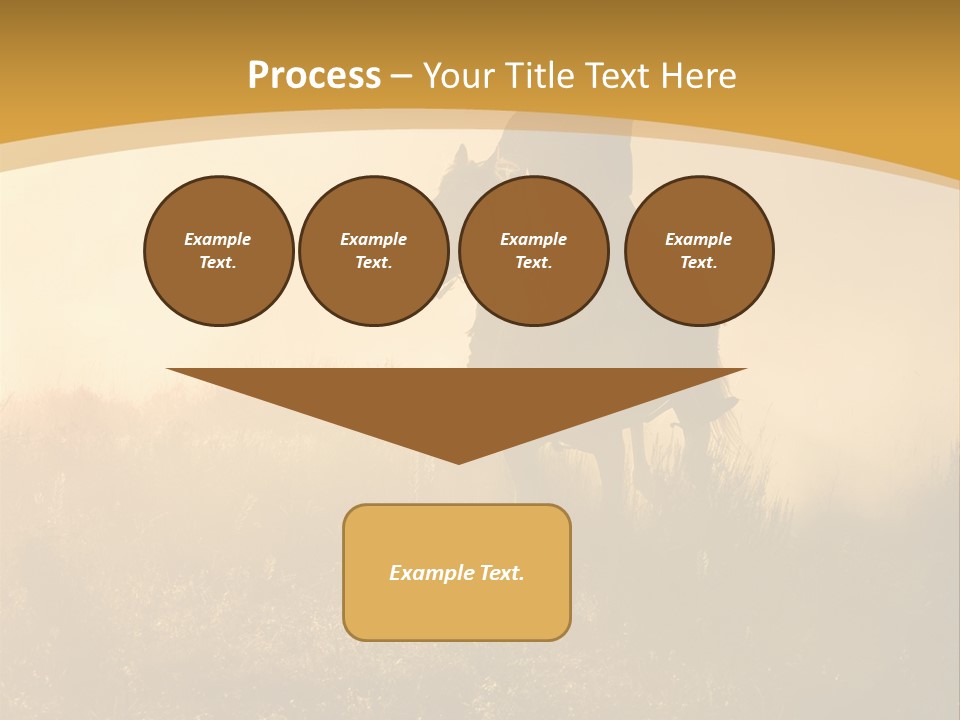 Stable Nature Chase PowerPoint Template