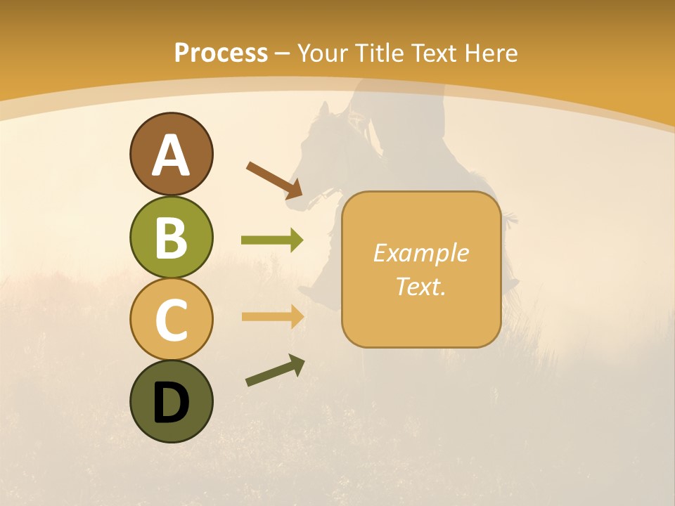 Stable Nature Chase PowerPoint Template