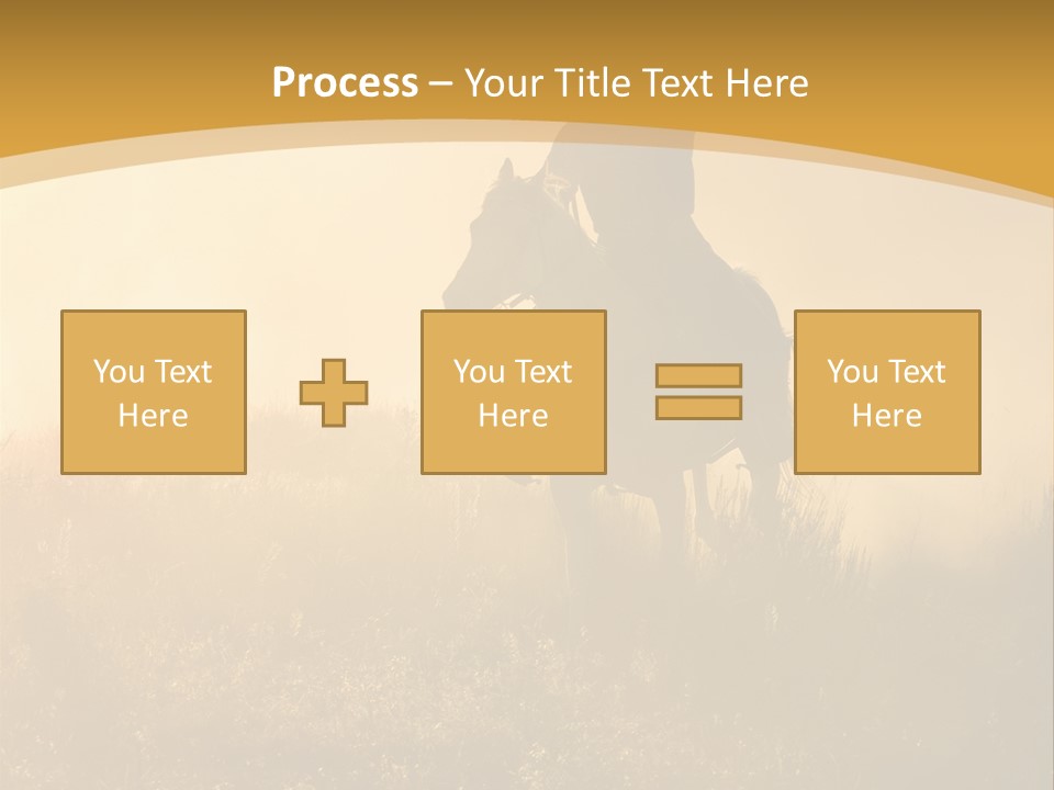 Stable Nature Chase PowerPoint Template