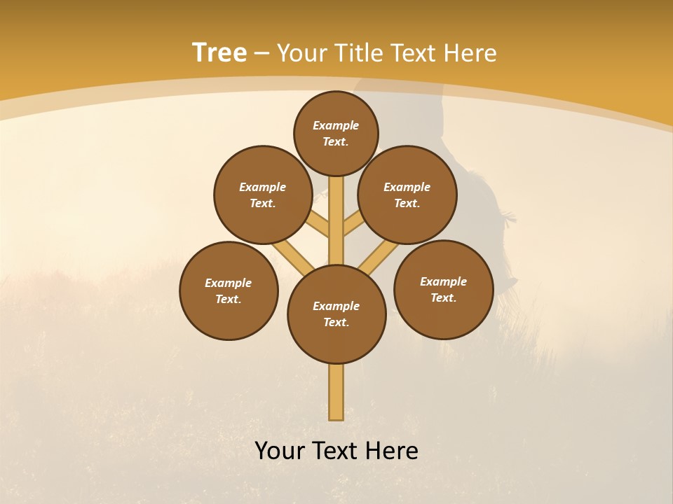 Stable Nature Chase PowerPoint Template