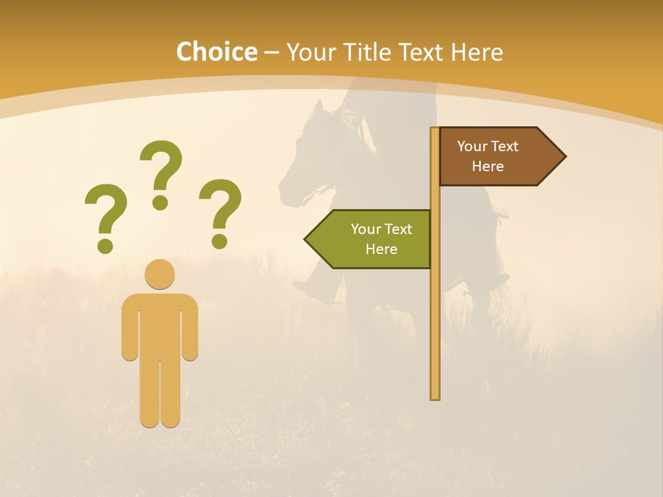 Stable Nature Chase PowerPoint Template