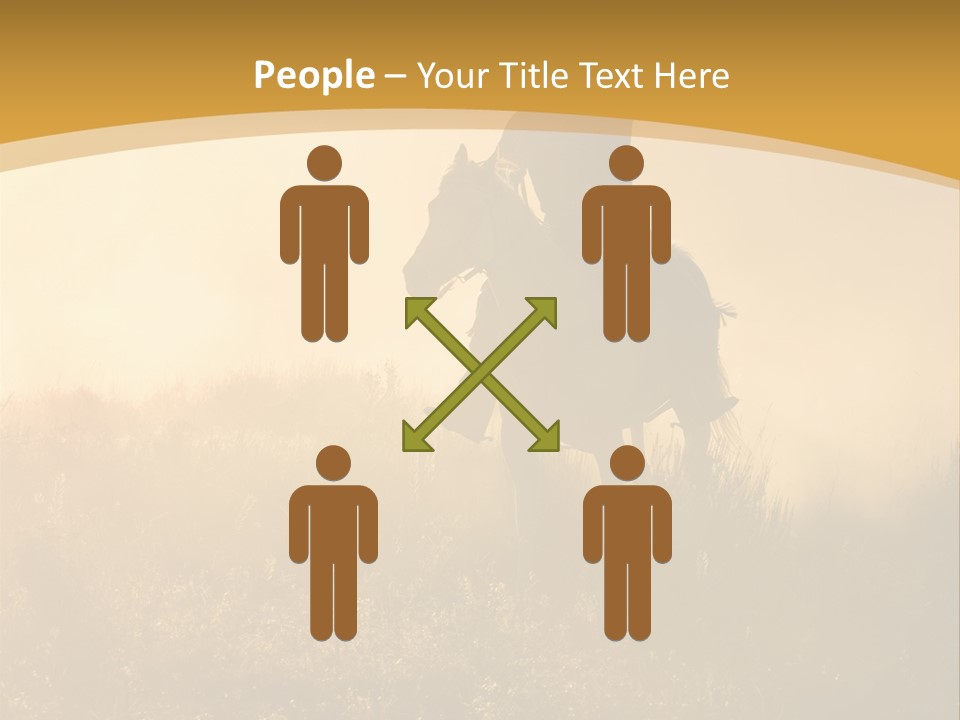 Stable Nature Chase PowerPoint Template