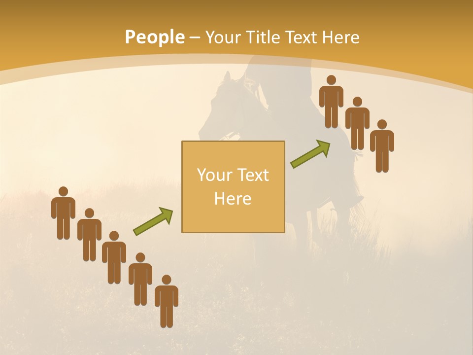 Stable Nature Chase PowerPoint Template