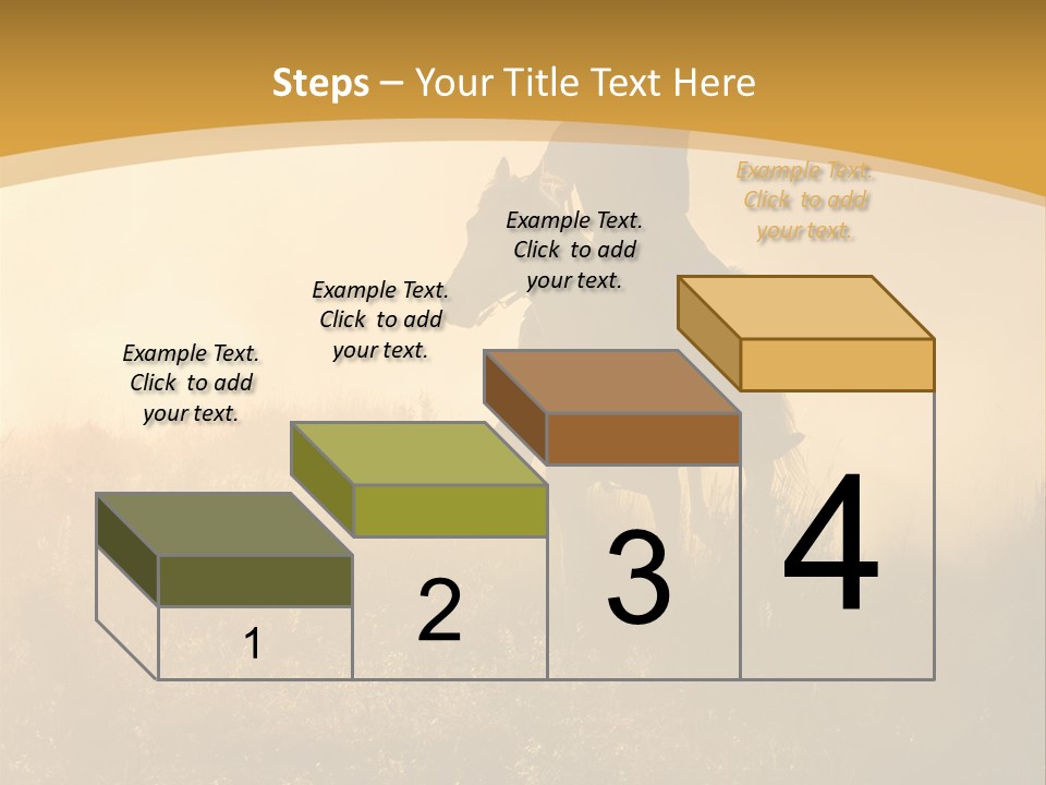 Stable Nature Chase PowerPoint Template