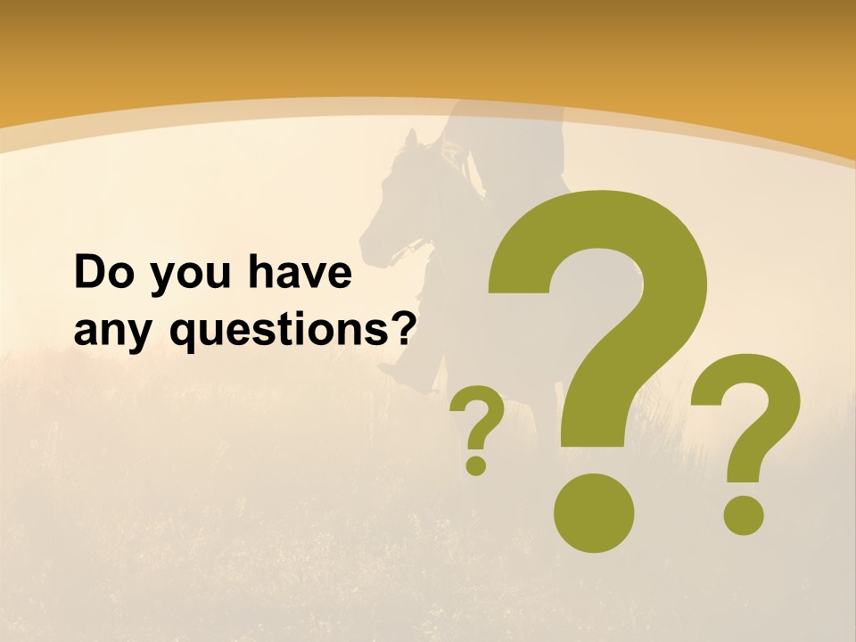 Stable Nature Chase PowerPoint Template