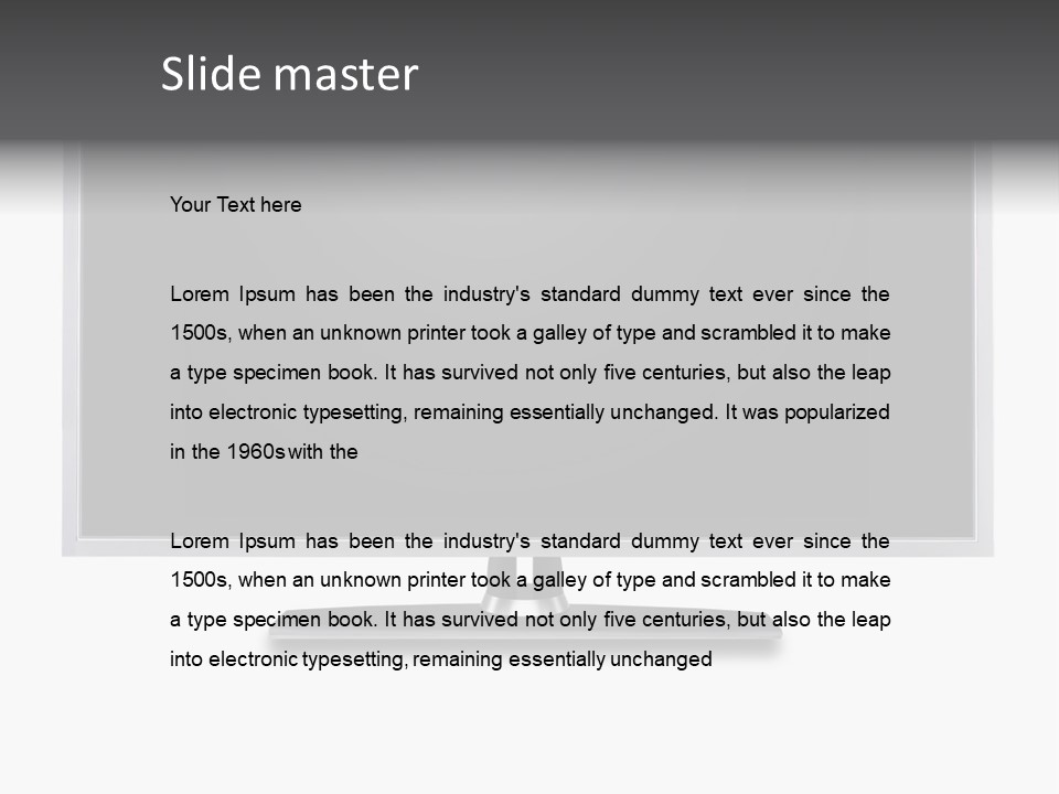 Stand Electronics Modern PowerPoint Template