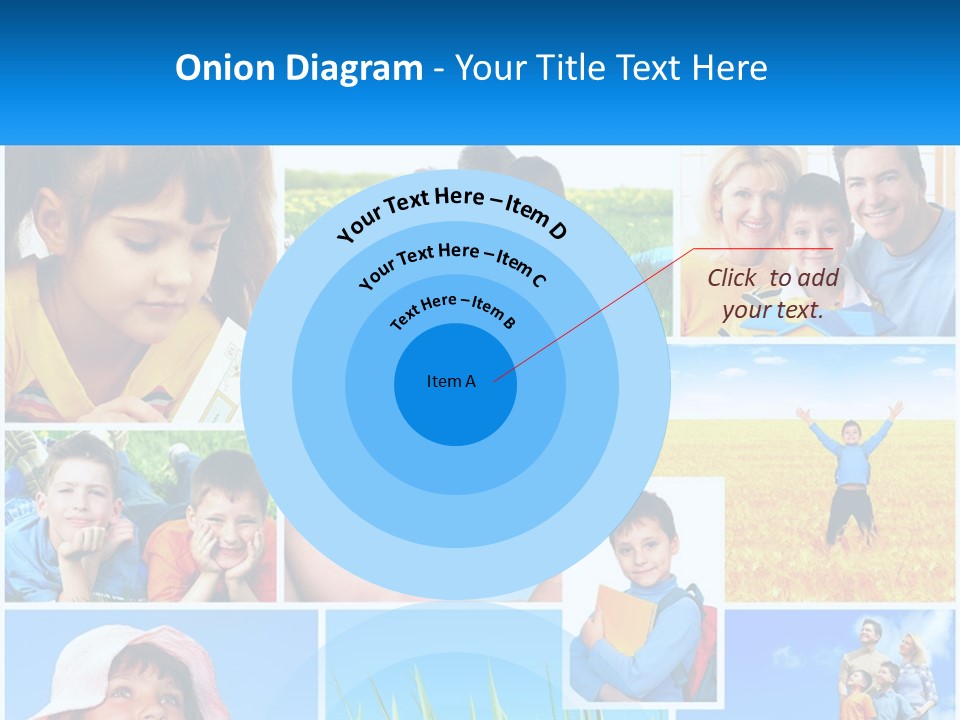 Green Parenthood White PowerPoint Template