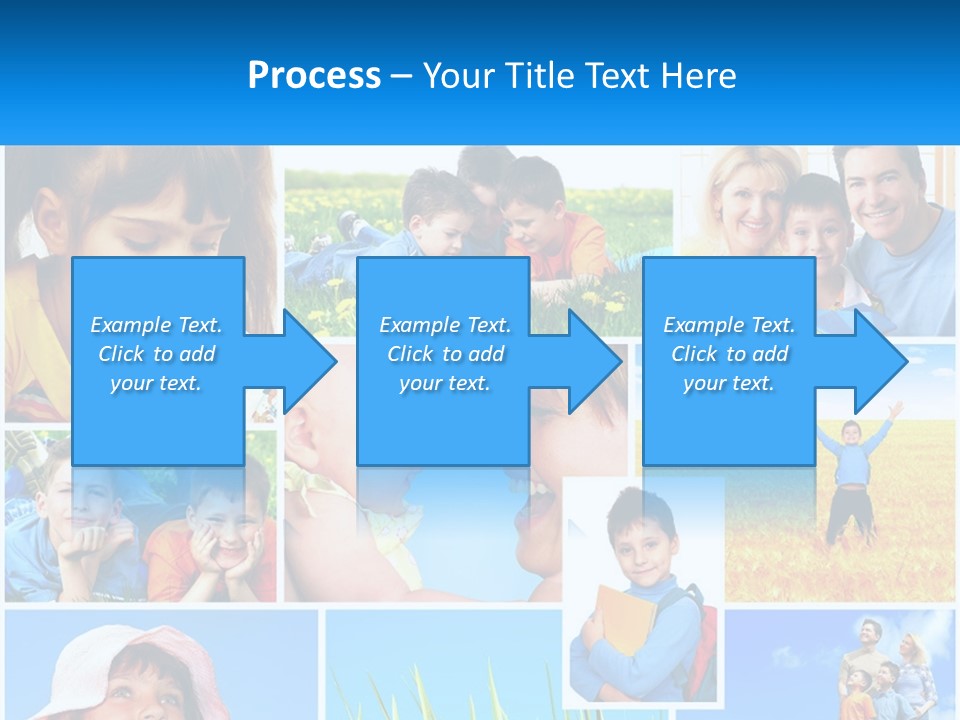 Green Parenthood White PowerPoint Template