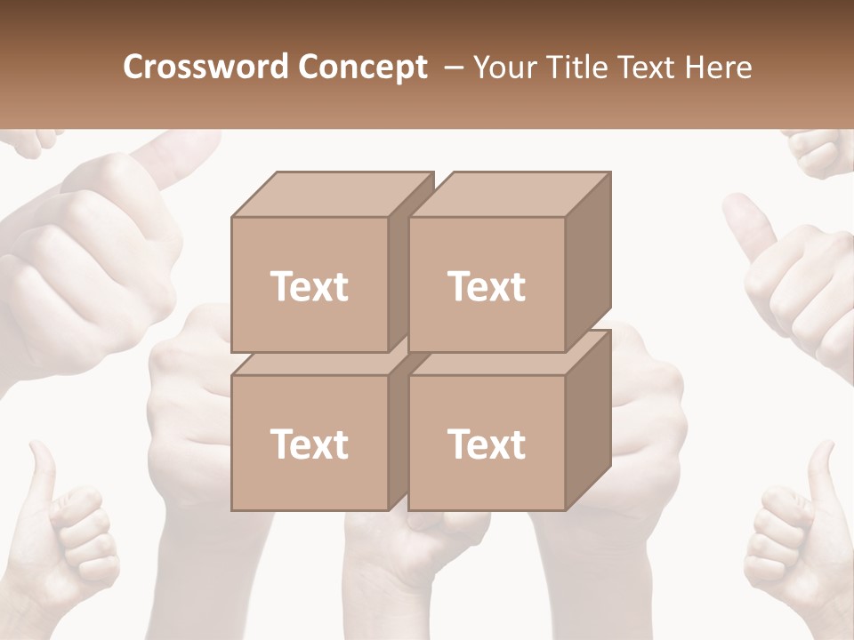 Female Friends Thumb PowerPoint Template