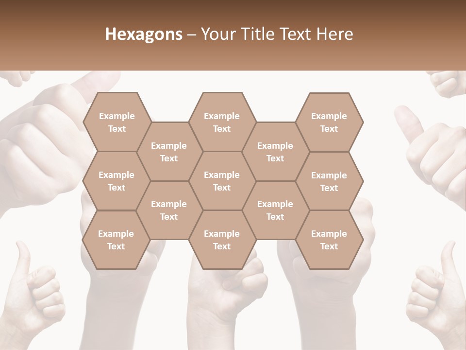 Female Friends Thumb PowerPoint Template