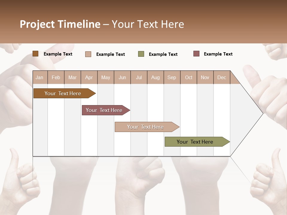 Female Friends Thumb PowerPoint Template
