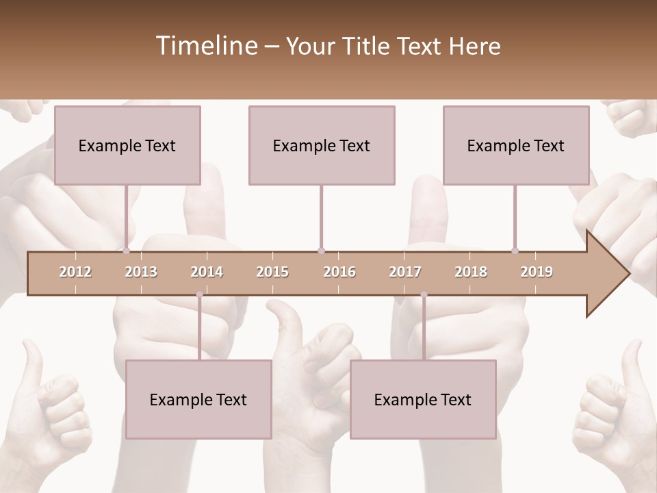 Female Friends Thumb PowerPoint Template