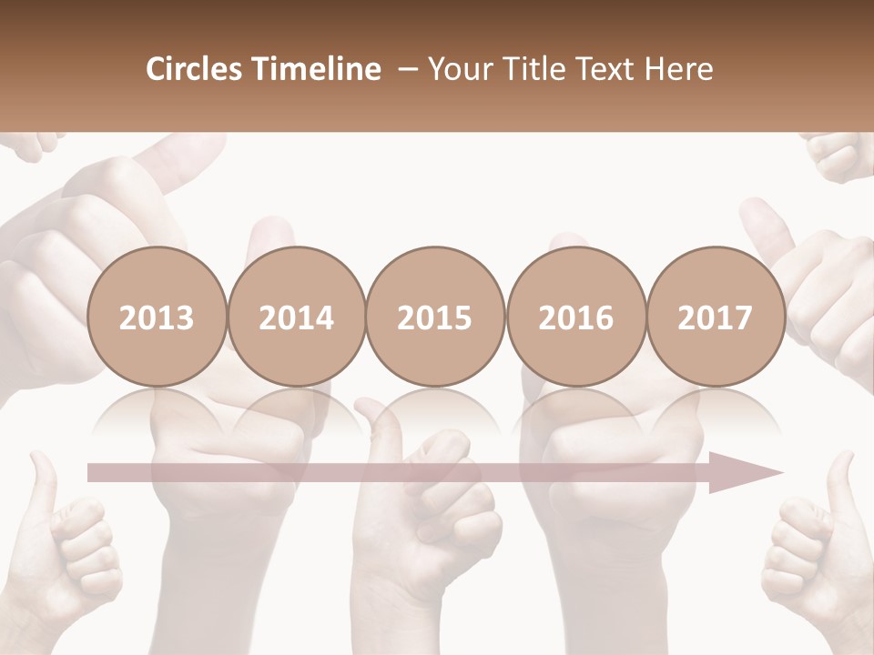 Female Friends Thumb PowerPoint Template