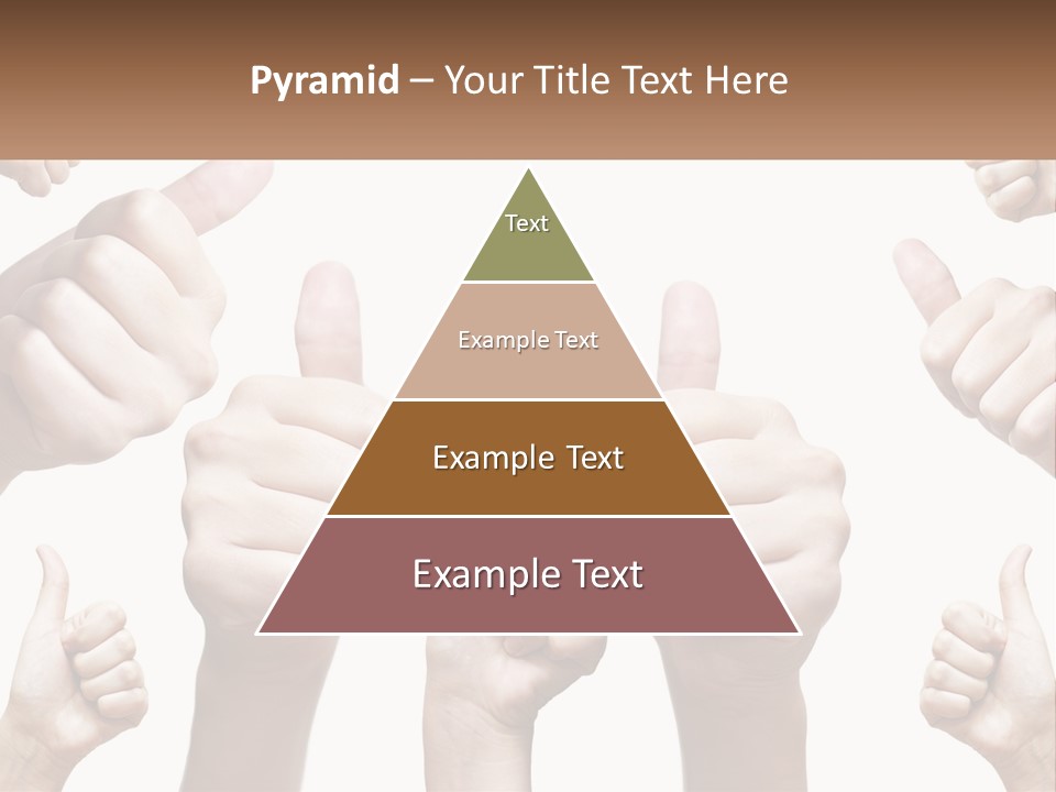 Female Friends Thumb PowerPoint Template