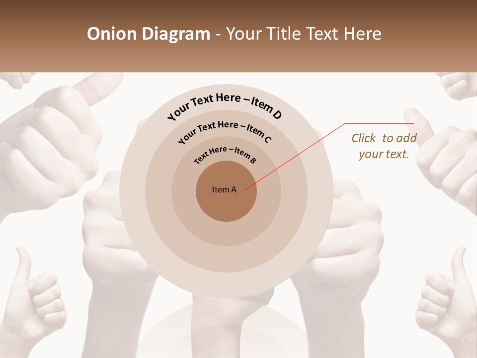 Female Friends Thumb PowerPoint Template