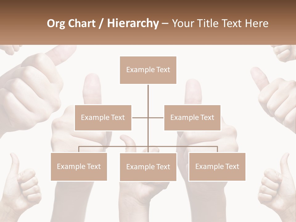 Female Friends Thumb PowerPoint Template