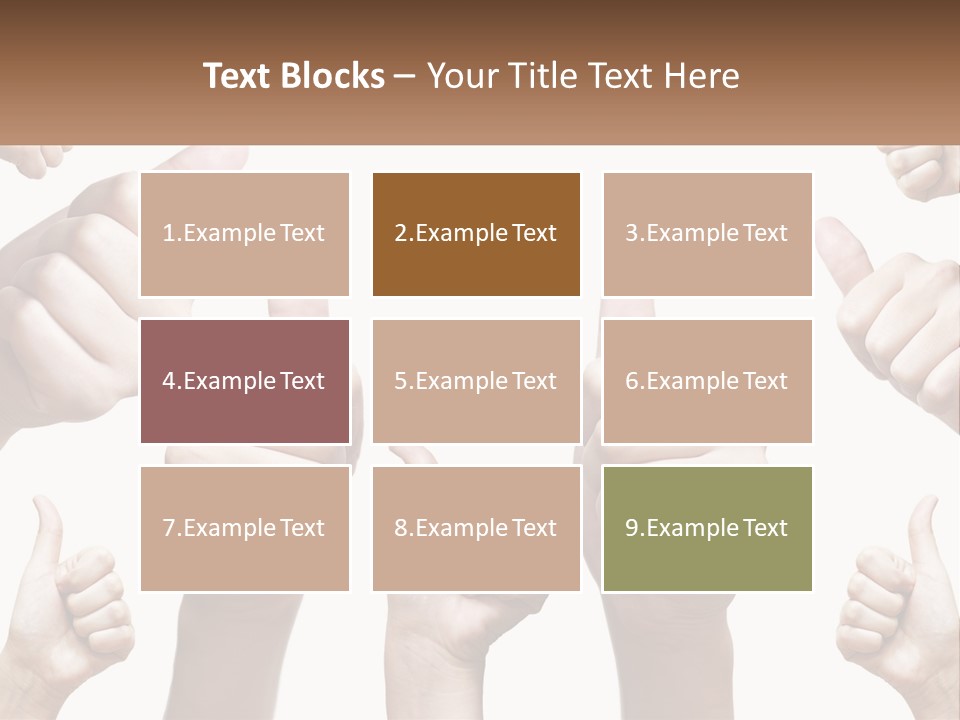 Female Friends Thumb PowerPoint Template