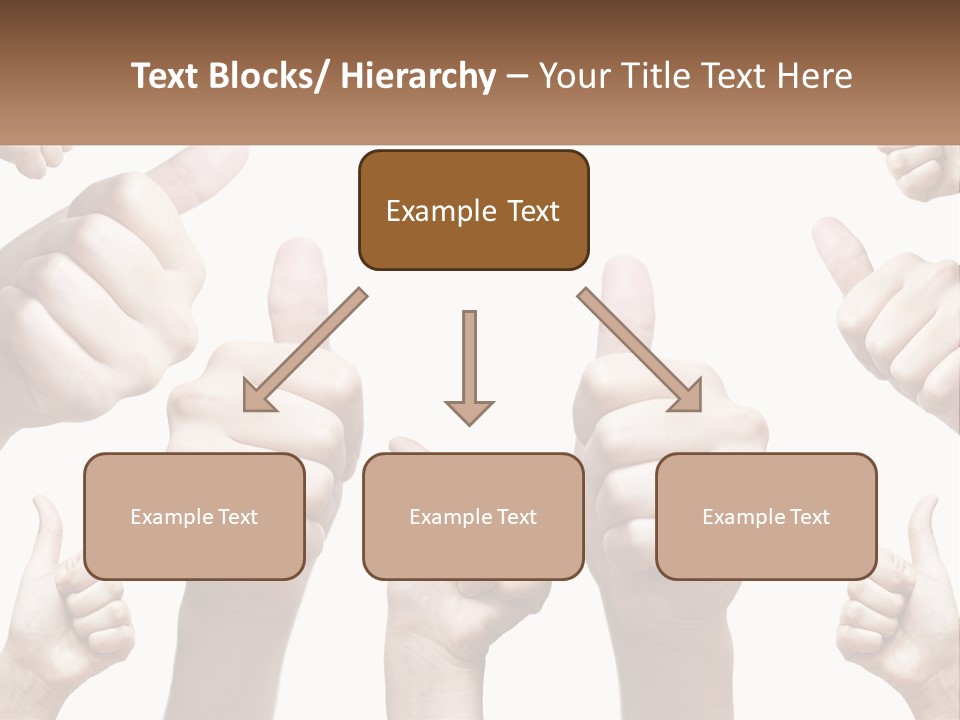 Female Friends Thumb PowerPoint Template