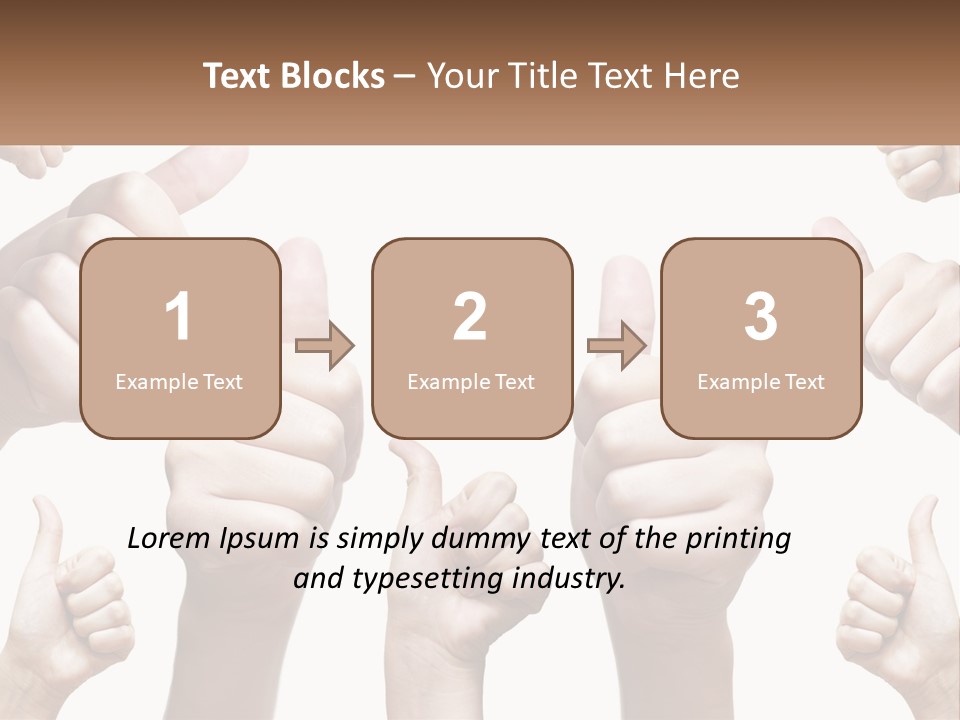 Female Friends Thumb PowerPoint Template