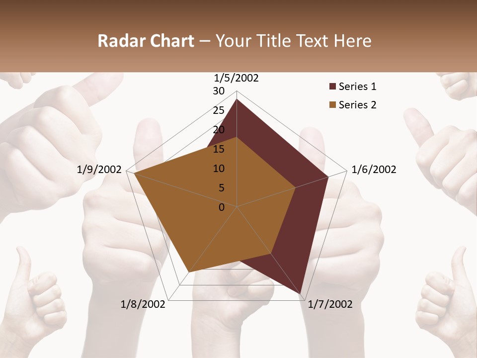 Female Friends Thumb PowerPoint Template