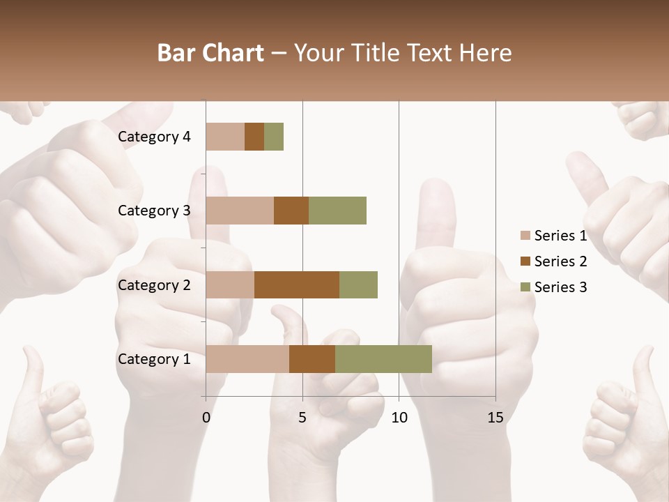 Female Friends Thumb PowerPoint Template