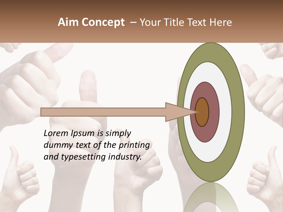 Female Friends Thumb PowerPoint Template