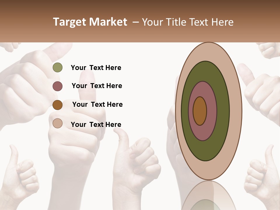 Female Friends Thumb PowerPoint Template