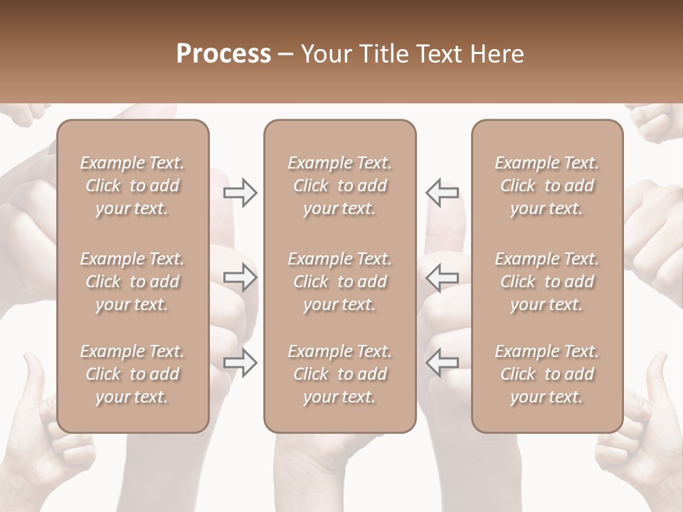 Female Friends Thumb PowerPoint Template