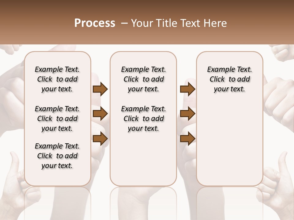 Female Friends Thumb PowerPoint Template