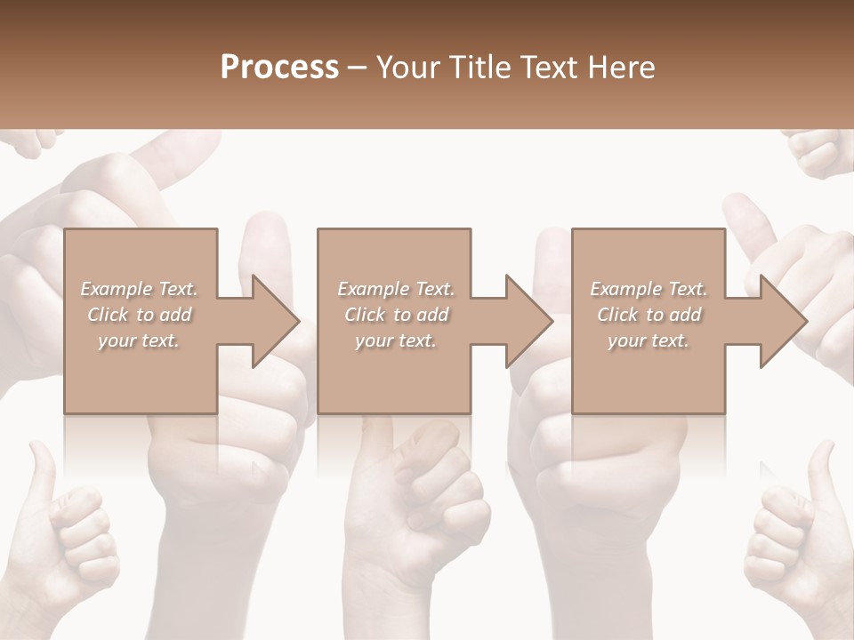 Female Friends Thumb PowerPoint Template