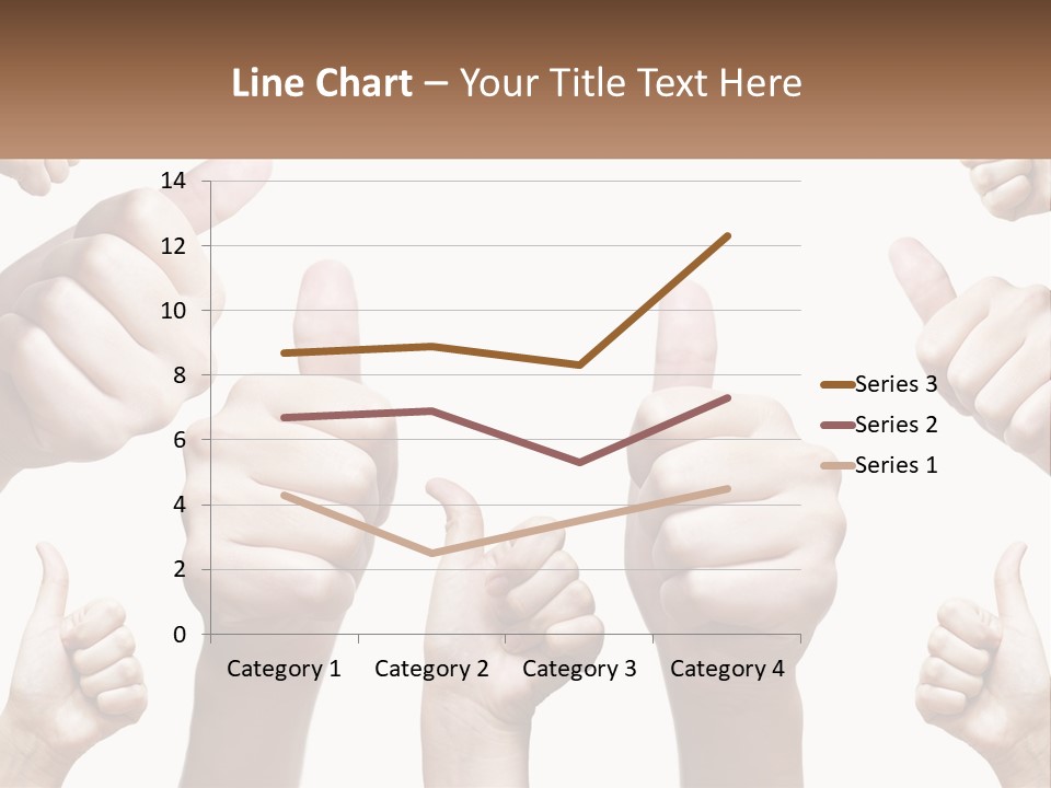 Female Friends Thumb PowerPoint Template