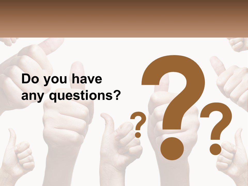 Female Friends Thumb PowerPoint Template