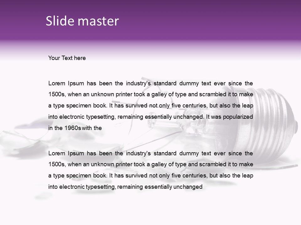 Watse Explode Fragment PowerPoint Template