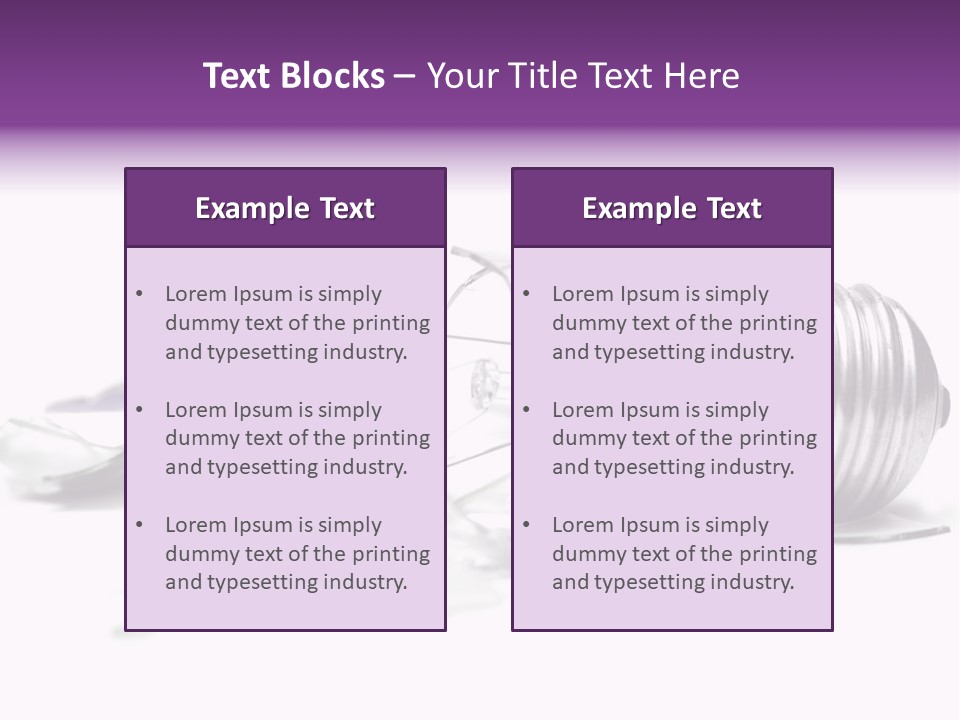 Watse Explode Fragment PowerPoint Template