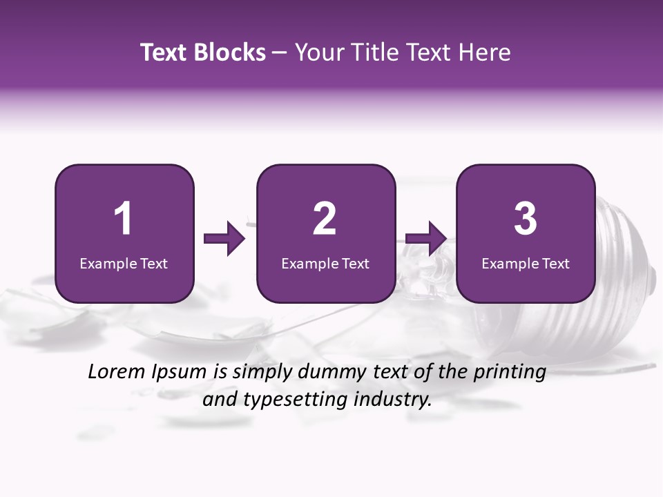 Watse Explode Fragment PowerPoint Template