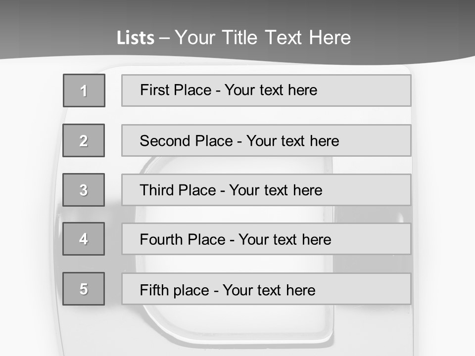 Monotype Reflection Stainless PowerPoint Template