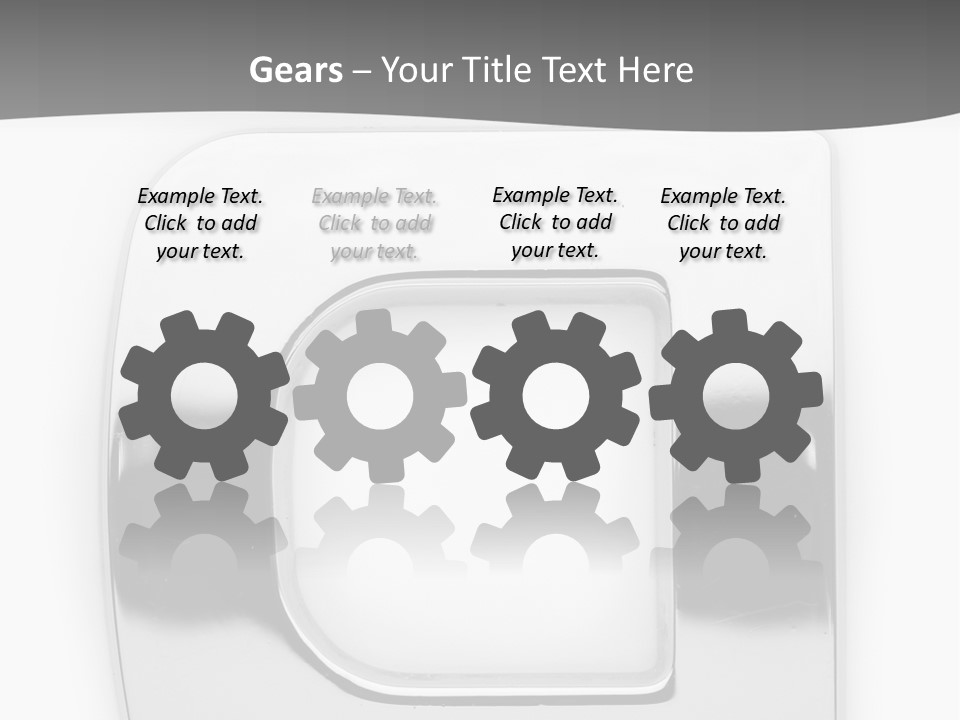 Monotype Reflection Stainless PowerPoint Template