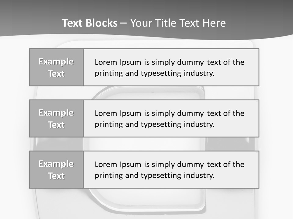 Monotype Reflection Stainless PowerPoint Template