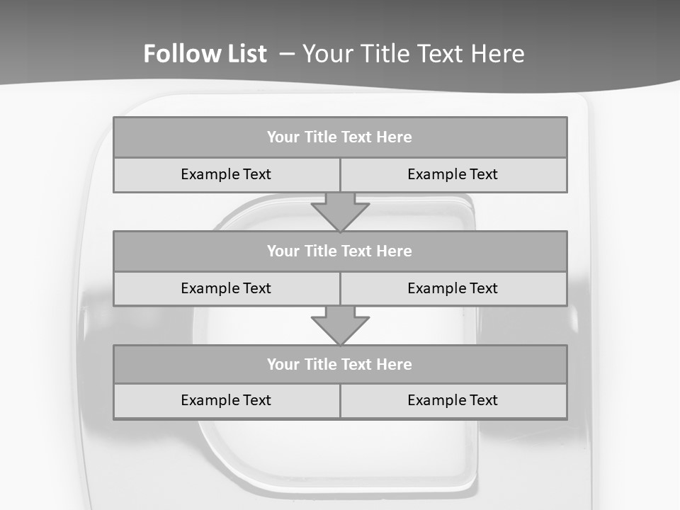 Monotype Reflection Stainless PowerPoint Template