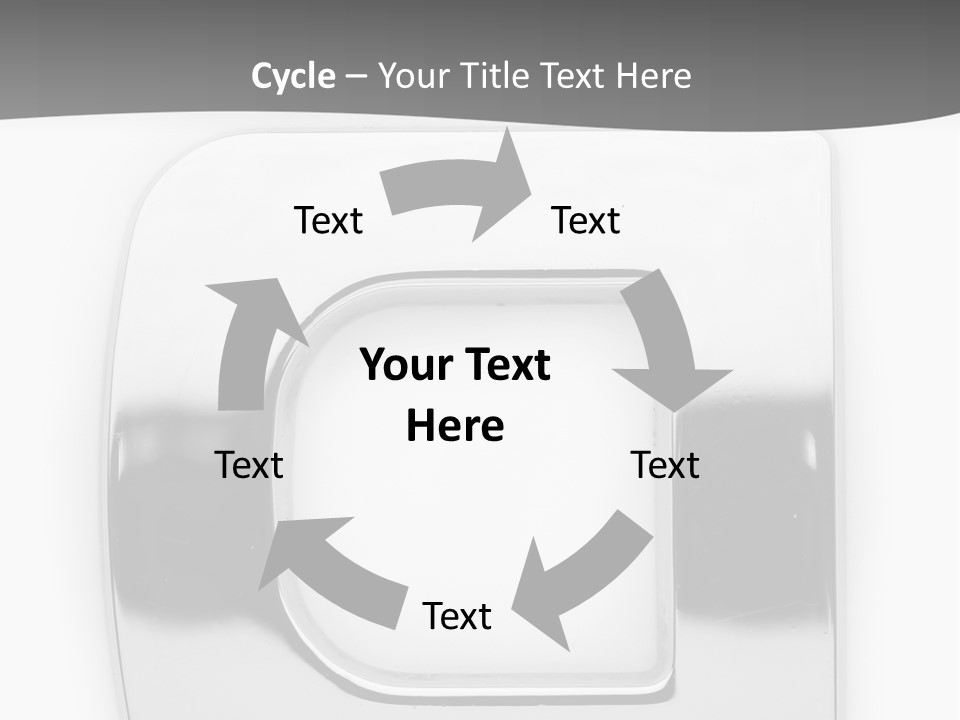 Monotype Reflection Stainless PowerPoint Template
