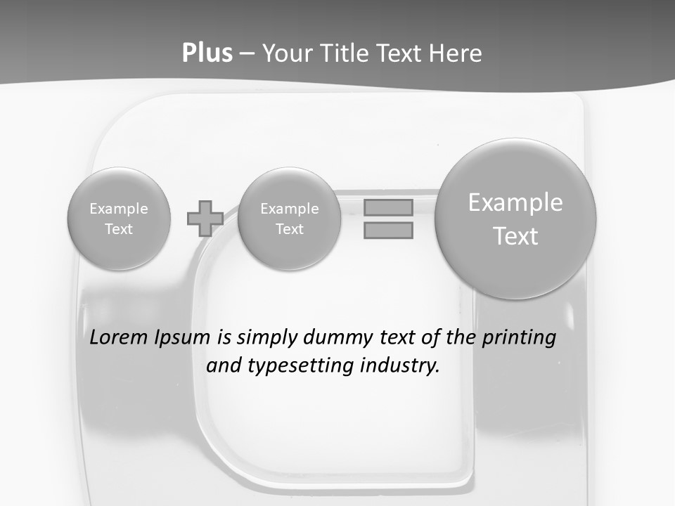 Monotype Reflection Stainless PowerPoint Template
